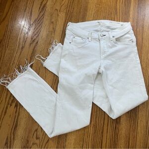 Rag & Bone white jeans